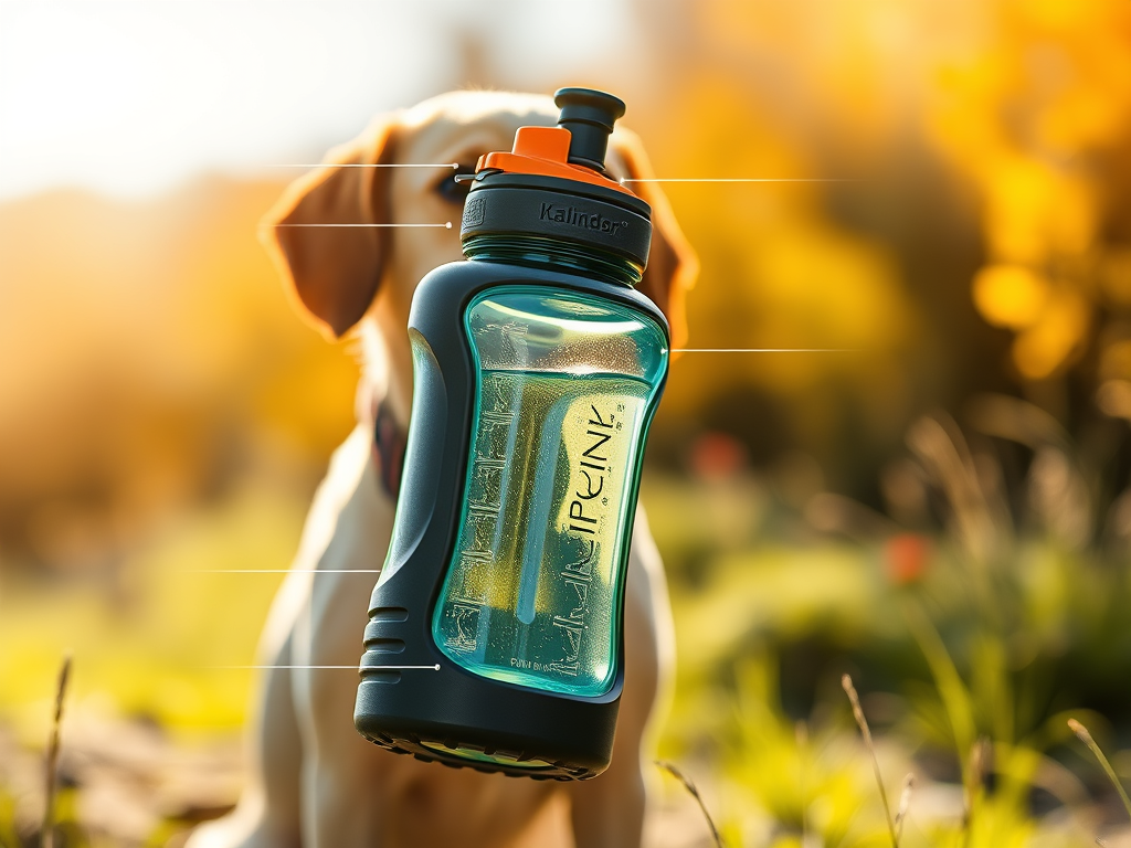 Kalimdor Dog Water Bottle: Hydration on the Go