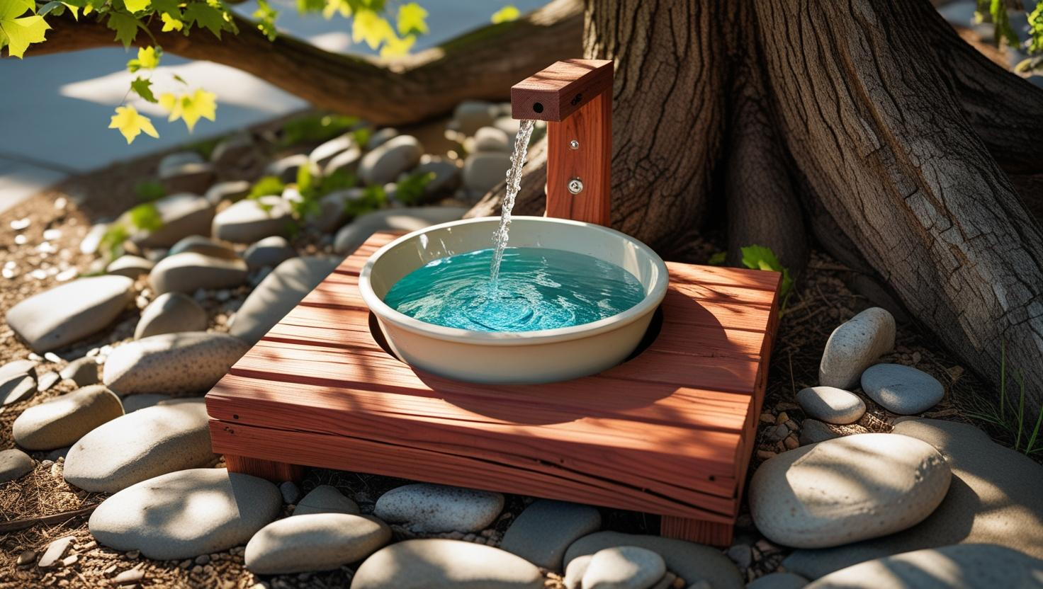 Outdoor Dog Water Fountains & Hydration Solutions